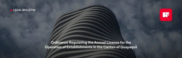 Ordinance Regulating the Annual License for the Operations of Establishments in the Canton of Guayaquil