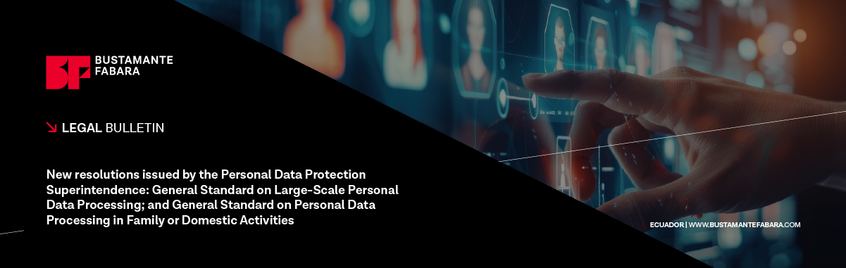 New resolutions issued by the Personal Data Protection Superintendence: General Standard on Large-Scale Personal Data Processing; and General Standard on Personal Data Processing in Family or Domestic Activities