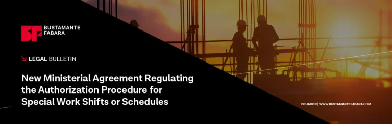 New Ministerial Agreement Regulating the Authorization Procedure for Special Work Shifts or Schedules