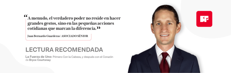 La Fuerza de Uno: Primero con la Cabeza, y Después con el Corazón. Por Bryce Courtenay