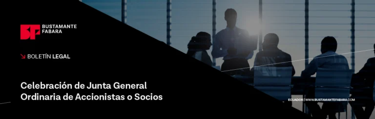 Celebración de Junta General Ordinaria de Accionistas o Socios