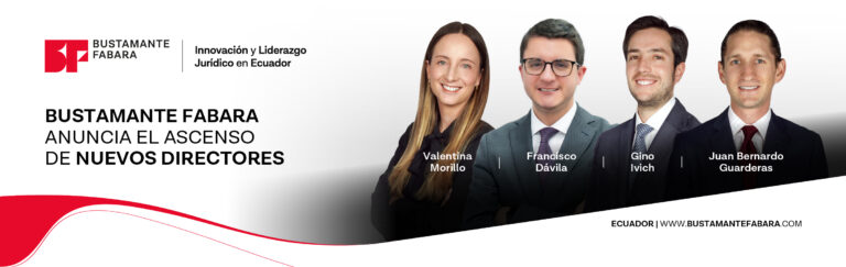 BUSTAMANTE FABARA Anuncia el Ascenso de Nuevos Directores