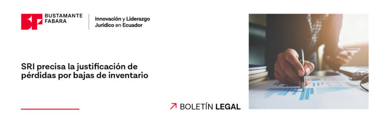 SRI precisa la justificación de pérdidas por bajas de inventario